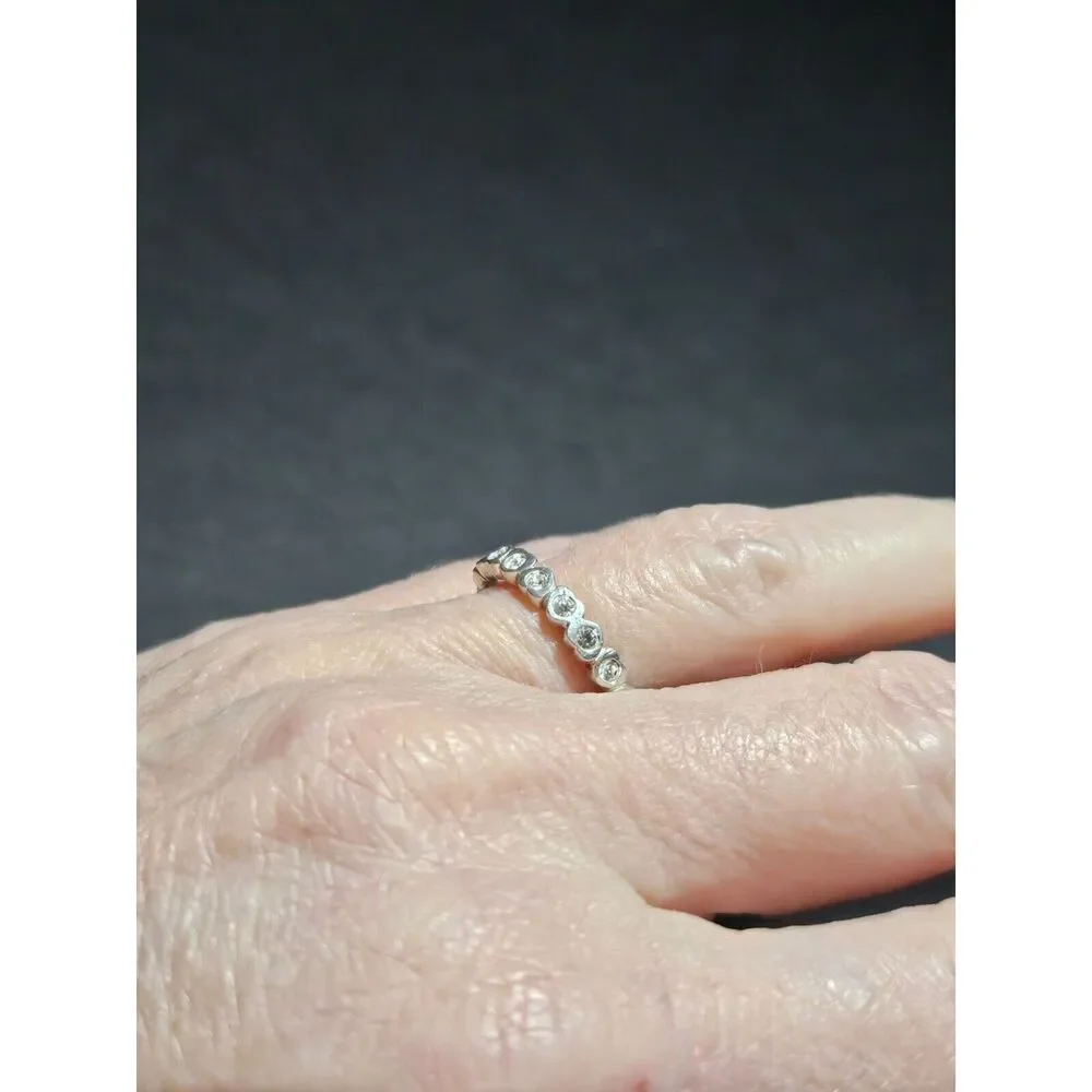 Coach sterling silver heart ring size 6 - Picture 11 of 11